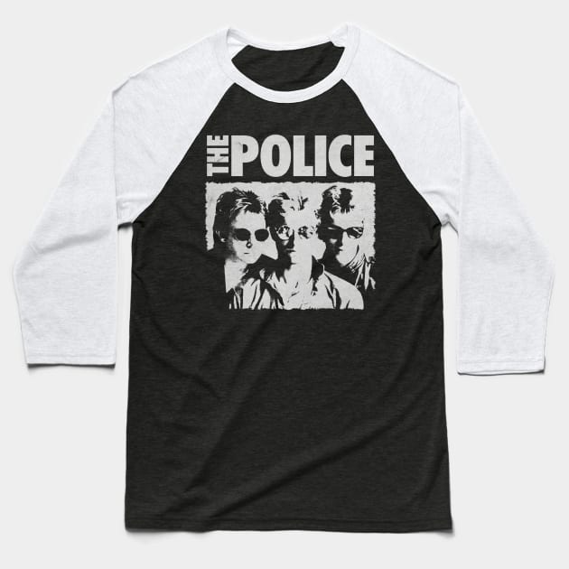 The Police Band Vintage Baseball T-Shirt by Sal.Priadi